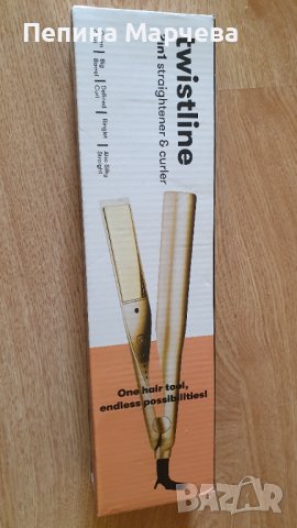 2 в 1 преса за бързо и лесно навиване на косата, или изправянето и, снимка 3 - Друга електроника - 40777174