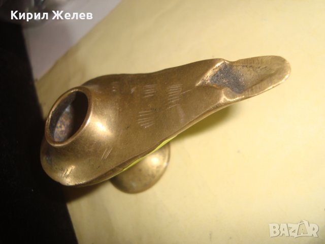 СТАРИННА БРОНЗОВА ЛАМПА на АЛАДИН МАЙСТОРСКА ИЗРАБОТКА РЪЧНО ОРНАМЕНТИРАНА 5024, снимка 11 - Антикварни и старинни предмети - 34419877