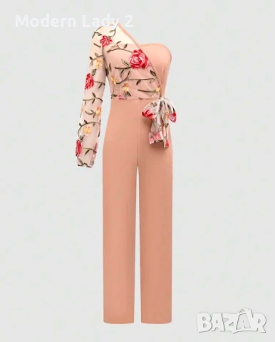 Нов бежов гащеризон с бродерии