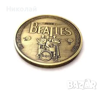 Монета Бийтълс , The Beatles в предпазна капсула , Рок група Бийтълс паметник в Ливърпул, снимка 4 - Нумизматика и бонистика - 48002930