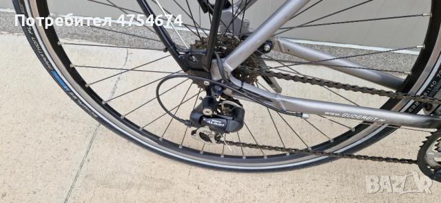 Алуминиев велосипед Gudereit колело 28", снимка 2 - Велосипеди - 53705856
