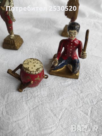 Бронзови рисувани фигури - Тайланд 30-те години, снимка 5 - Колекции - 35813827