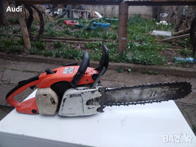 Бензинова резачка за дърва  STIHL 032AV ОРИГИНАЛ!!!  Дължина на режещата шина 40см Цена 450лв / трл., снимка 1 - Градинска техника - 44658372