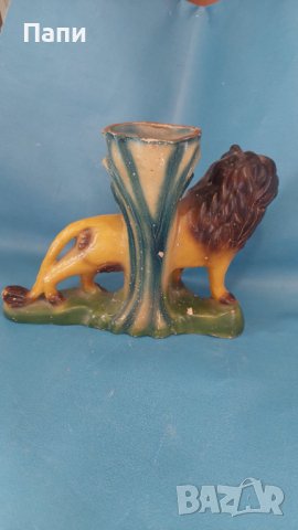 Кеармичен лъв от царско време,народно изкуство, снимка 7 - Антикварни и старинни предмети - 40006937