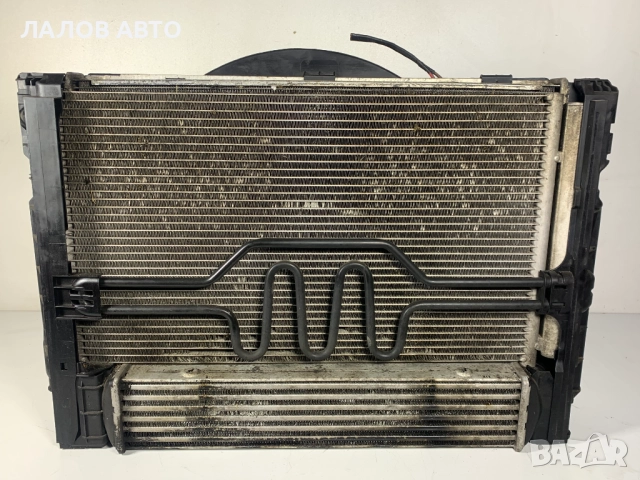 Комплект радиатори воден радиатор климатичен радиатор интеркулер Bmw 3  Е90 Е91 Е92 Е93 2.0d 184к.с.