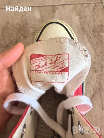 Червени Converse кецове Chuck Taylor 70, размер 37, снимка 3 - Кецове - 55751719