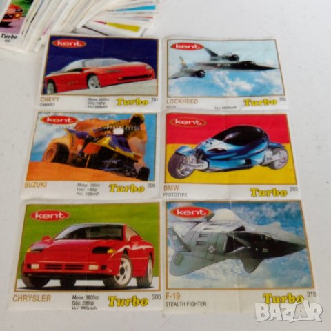 Картинки от дъвки Турбо, снимка 4 - Колекции - 42006220