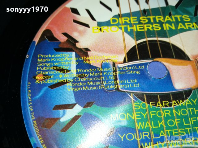 поръчана-DIRE STRAITS-плоча внос england 0703221424, снимка 9 - Грамофонни плочи - 36023120