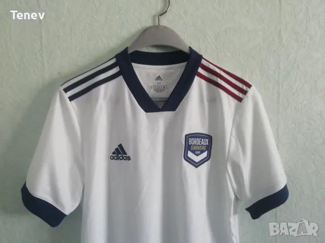 Girondins Bordeaux Adidas Нова Оригинална Тениска Фланелка Бордо M , снимка 3 - Тениски - 47740399