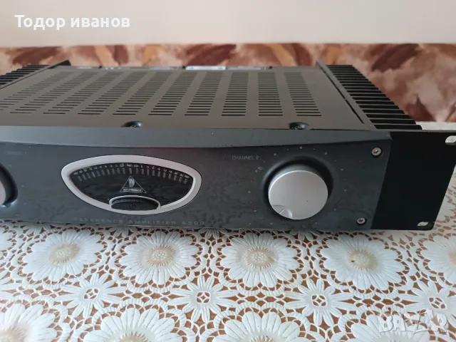  Behringer-A500, снимка 4 - Ресийвъри, усилватели, смесителни пултове - 49007950