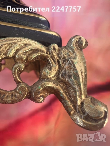 Ваза/ урна порцелан Limoges 31 см, снимка 11 - Антикварни и старинни предмети - 53793574