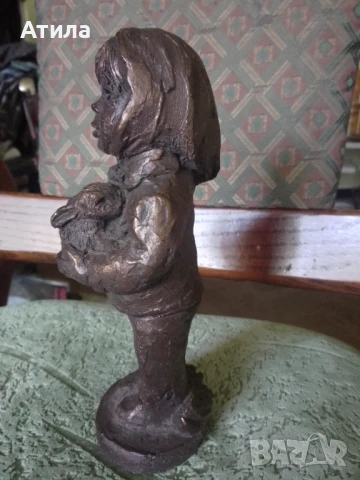 скулптура 18 см, снимка 3 - Други - 50713464