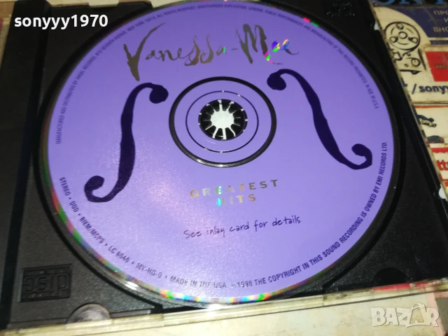 VANESSA-MAE CD 2107251006, снимка 2 - CD дискове - 51088330