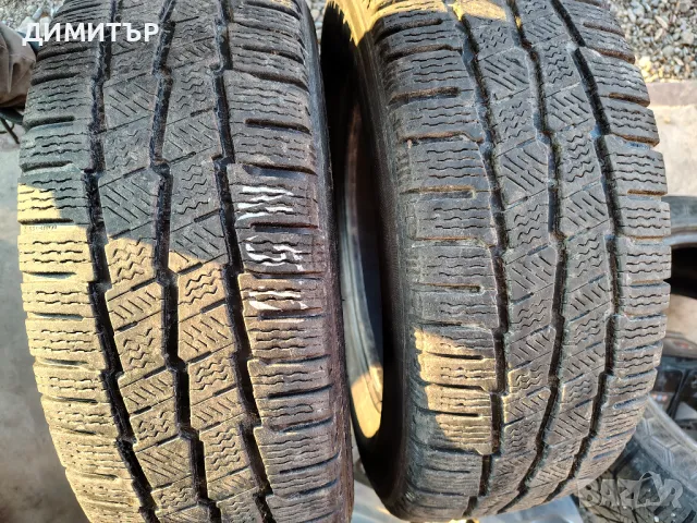 2бр.зимни гуми MICHELIN 225/65/16C 112R DOT 1822, снимка 2 - Гуми и джанти - 49405597