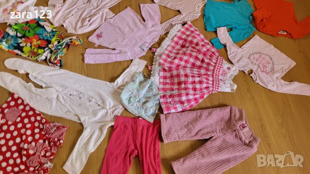 Лот (23 броя) дрехи за момиче 9-12м (next, marks & spencer, george, mothercare) , снимка 4 - Други - 41748569