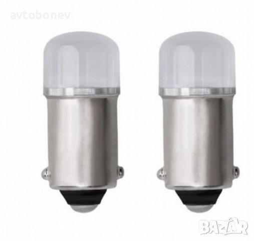 LED крушки-габаритни(T4W) 12V-2бр.к-т -02-, снимка 3 - Аксесоари и консумативи - 41735671