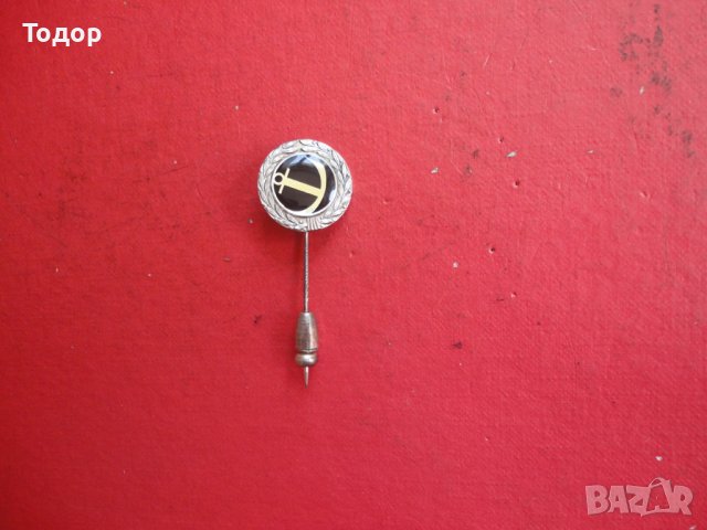 Сребърен моряшки знак значка сребро 925 емайл 2, снимка 7 - Колекции - 41654501