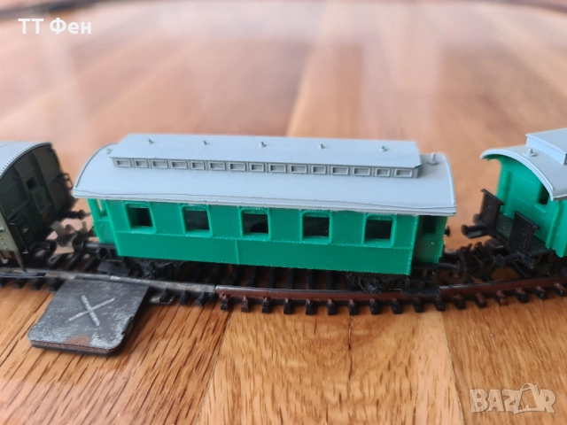 Електрическо Влакче с локомотив и вагони Пико ТТ / Влакчета Piko TT, снимка 5 - Влакчета, самолети, хеликоптери - 52593669