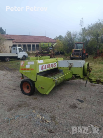 Балировачка/ Сламопреса Claas Markant 41 + Събирач за сено СИП-220м комплект, снимка 2 - Селскостопанска техника - 52333891