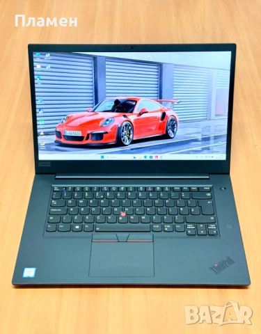 Lenovo ThinkPad P1 Gen 1 / i7-8750H / 32GB DDR4 / 512GB SSD / Quadro P1000 4GB / 15.6" FHD IPS, снимка 2 - Лаптопи за работа - 53815204