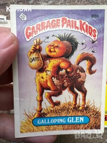 Колекция от 77 картички -стикери от дъвки от 1986 г. Made in U.S.A., снимка 3 - Колекции - 52621834