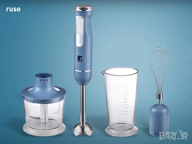 НОВИ! Чопър, пасатор и миксер 3в1 Bergner Noia 1000W