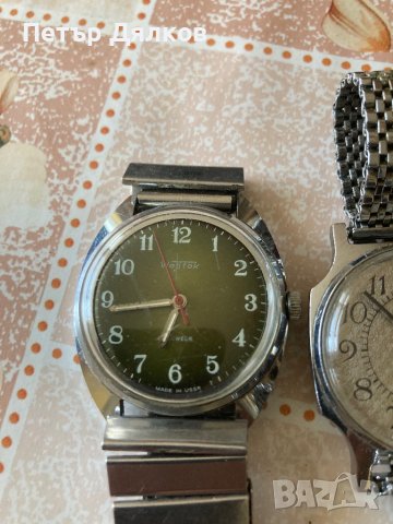 Руски часовници Восток,Победа, снимка 2 - Антикварни и старинни предмети - 28577823