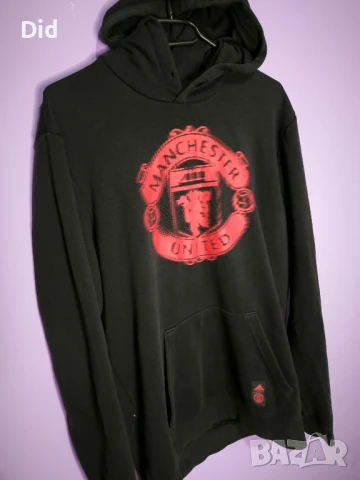 оригинален суичър adidas Manchester United , снимка 2 - Спортни дрехи, екипи - 50597173