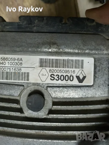 Компютър ECU Renault Megane 1.6, 21585421-2A, 215854212A, 8200509552, 8200509516, снимка 4 - Части - 56007537