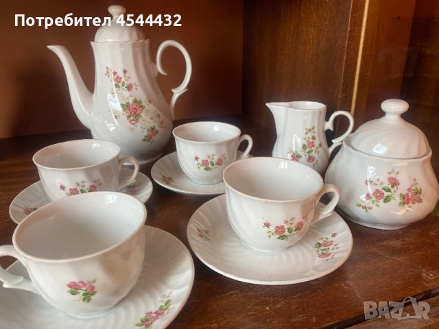 Порцеланов сервиз за кафе