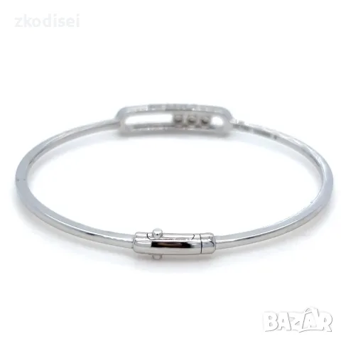 Златна дамска гривна с диаманти Messika 0,58Ct. 18кр. модел:43058-1, снимка 4 - Гривни - 55846146