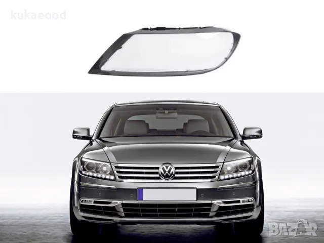Стъкло за фар на VW Phaeton Facelift, снимка 4 - Части - 47533143