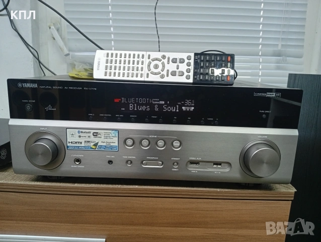 7.2 канален ресивър YAMAHA RX-V 779 Bluetooth 4K Wi-fi , снимка 8 - Ресийвъри, усилватели, смесителни пултове - 53676209
