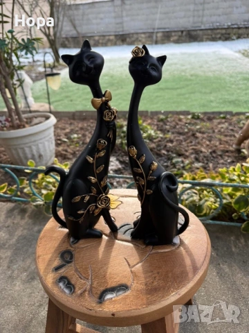 Луксозен комплект котки , снимка 7 - Декорация за дома - 53399556