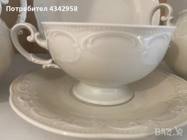 Винтидж порцеланов сервиз Tirschenreuth Bavaria – 17 части.1950-1960г., снимка 2 - Антикварни и старинни предмети - 53848690