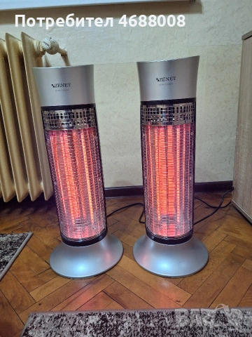 Продавам 2 нови отоплителни икономични на ток печки,,ZENET,,-516., снимка 2 - Отоплителни печки - 53556036