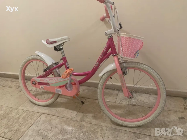 Детски велосипед 20" Byox Fashion Girl Pink, снимка 4 - Детски велосипеди, триколки и коли - 53051552
