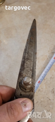 стара австрийска кроячна ножица, снимка 5 - Антикварни и старинни предмети - 52300556