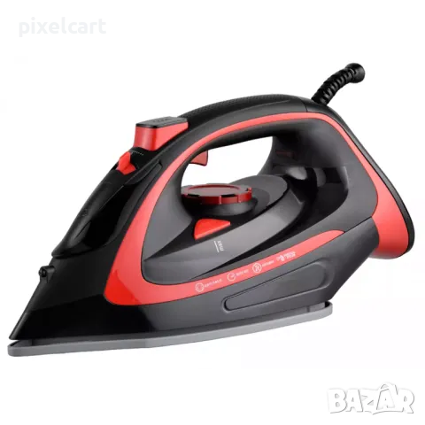 Парна ютия с керамична плоча ZEPHYR ZP 1050 BQC, 3000W, Самопочистване, Вертикално гладене, снимка 1