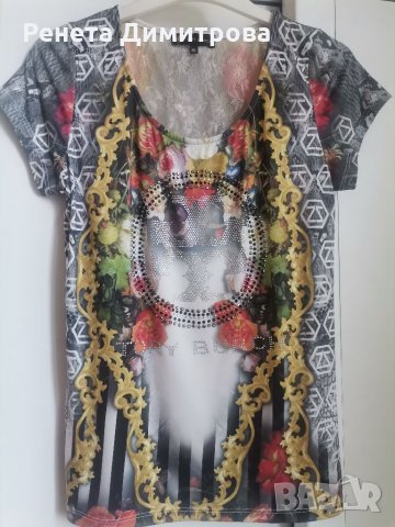 Дамска блуза XL, снимка 1 - Тениски - 33981609