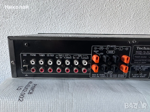 TECHNICS SU -Z450 СТЕРЕО УСИЛВАТЕЛ, снимка 6 - Ресийвъри, усилватели, смесителни пултове - 51687078
