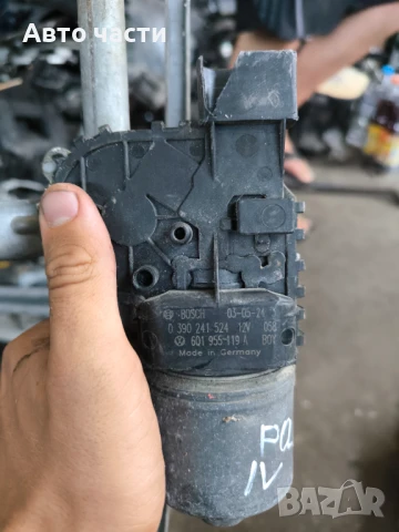 Механизъм предни чистачки за VW Polo IV facelift (2005-2009) 0390241524, снимка 2 - Части - 50821327