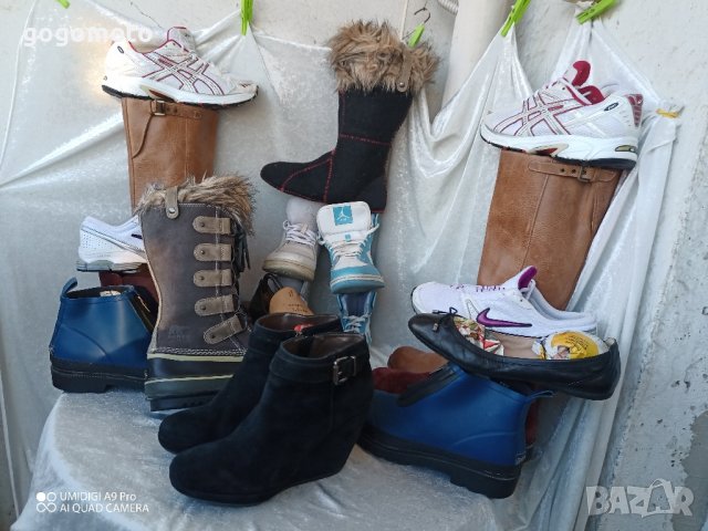 дамски боти N- 39 - 40 original basic GEOX® RESPIRA,100% естествена кожа - велур,GOGOMOTO.BAZAR.BG®, снимка 5 - Дамски боти - 44242936