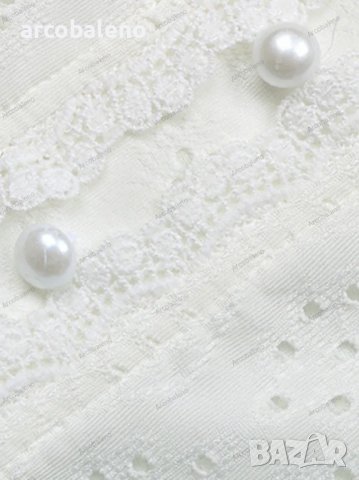 Дамска едноцветна риза с V-образно деколте и къс ръкав, снимка 6 - Ризи - 39887634