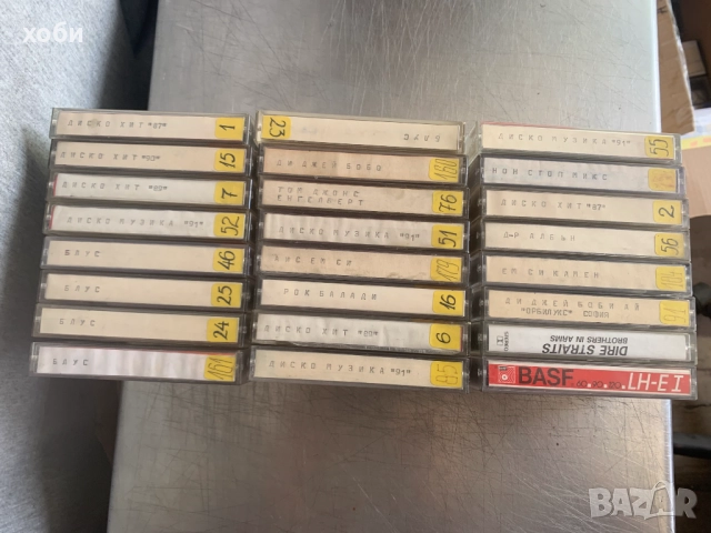 аудио касети  JVC  - TDK - BASF- FUJI - SONY, снимка 6 - Аудио касети - 51788283