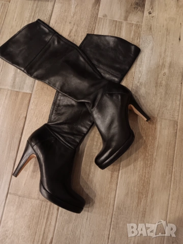 Нови!Buffalo Луксозни ботуши/чизми естествана кожа