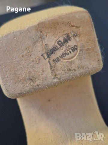 Ретро керамичен свещник  Соц Арт , снимка 4 - Антикварни и старинни предмети - 53293696