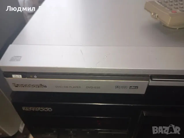 Dvd,sd,mp3 плеър Panasonic DVD-S35, снимка 3 - Плейъри, домашно кино, прожектори - 48186512