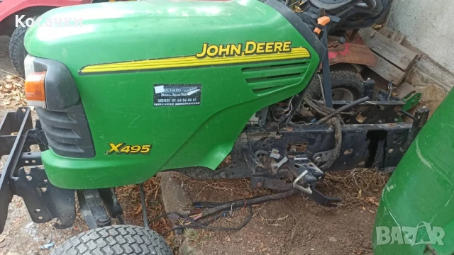 Тракторна косачка JOHN DEERE X 495 за части, снимка 3 - Градинска техника - 51232096