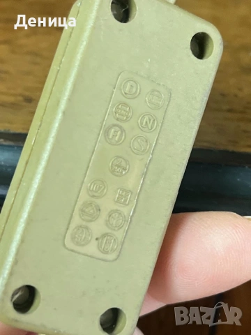 Настолна лампа във винтидж стил, метално тяло и оребрен стъклен абажур. , снимка 7 - Настолни лампи - 53092370